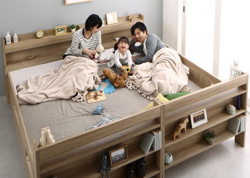 4人家族で寝るのに最適なベッド 連結ベッドのサイズと使い方 Bed Style Magazine