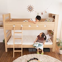 家族全員満足のいく睡眠スペース タイプが選べる頑丈ロータイプ収納式3