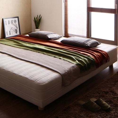 家族全員が寝られる理想の寝床 日本製ポケットコイルマットレスベッド